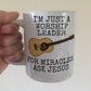 Funny Worship Leader Mug (Acoustic Guitar) - For Miracles, Ask Jesus - Christian Musician Gift