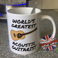 Acoustic Guitar Mug - World's Greatest Acoustic Guitarist - Guitar Teacher Gift