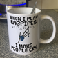 Funny Bagpipes Mug - When I Play Bagpipes, I Make People Cry - Piper Scottish Musician Gift