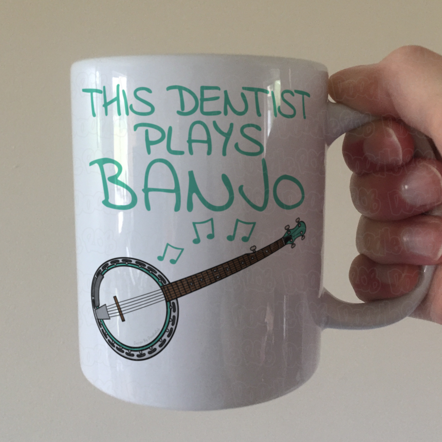 Dentist Banjo Mug - This Dentist Plays Banjo - Banjoist Gift For Dentist