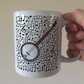 Banjo Musical Notes Mug - Banjoist Gift - Banjo Teacher Folk Musician Mug