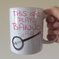 Pink Banjo Mug - This Girl Plays Banjo - Female Banjoist - Banjo Gift For Girl