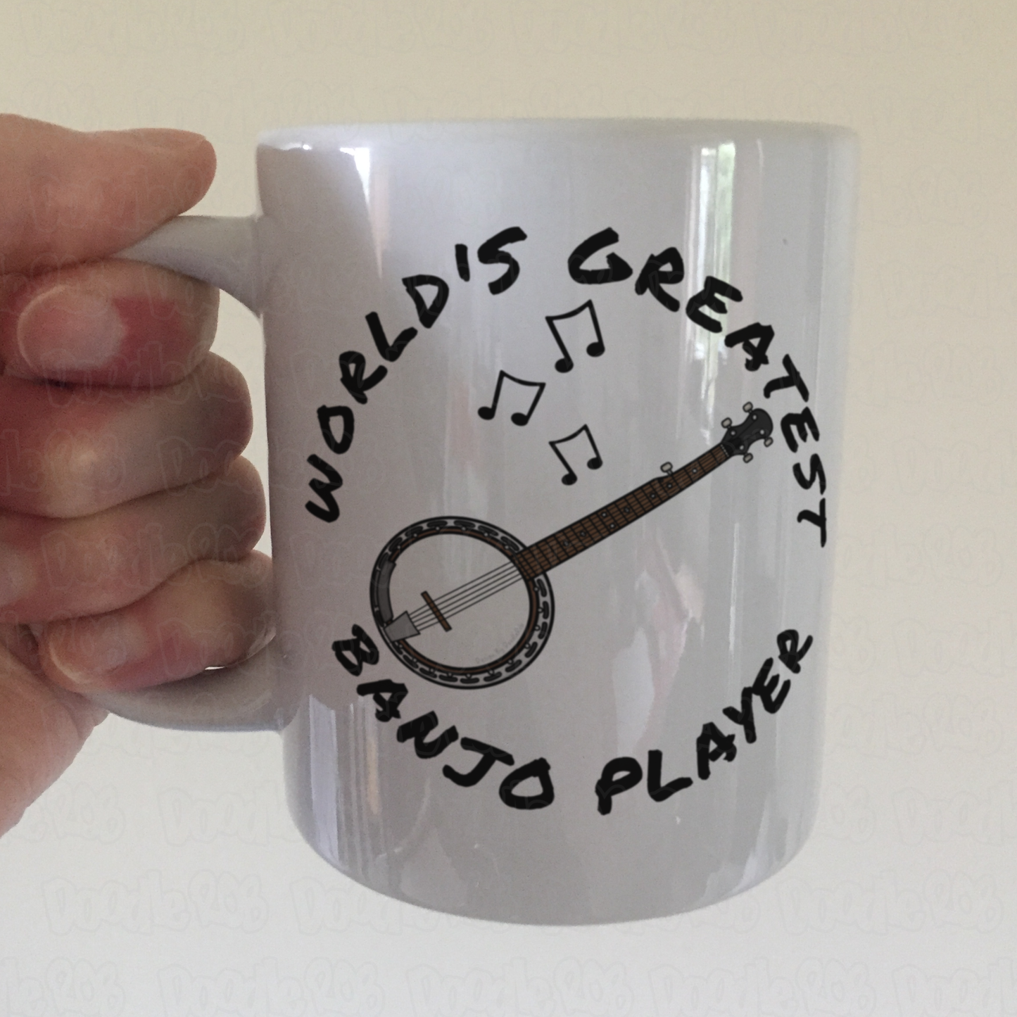 Banjo Mug - World's Greatest Banjo Player - Banjoist Mug - Folk Musician Gift