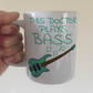 Doctor Bass Guitar Mug - This Doctor Plays Bass - Bassist Gift For Doctor