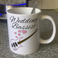 Bass Guitar Wedding Mug - Wedding Bassist Musician Gift