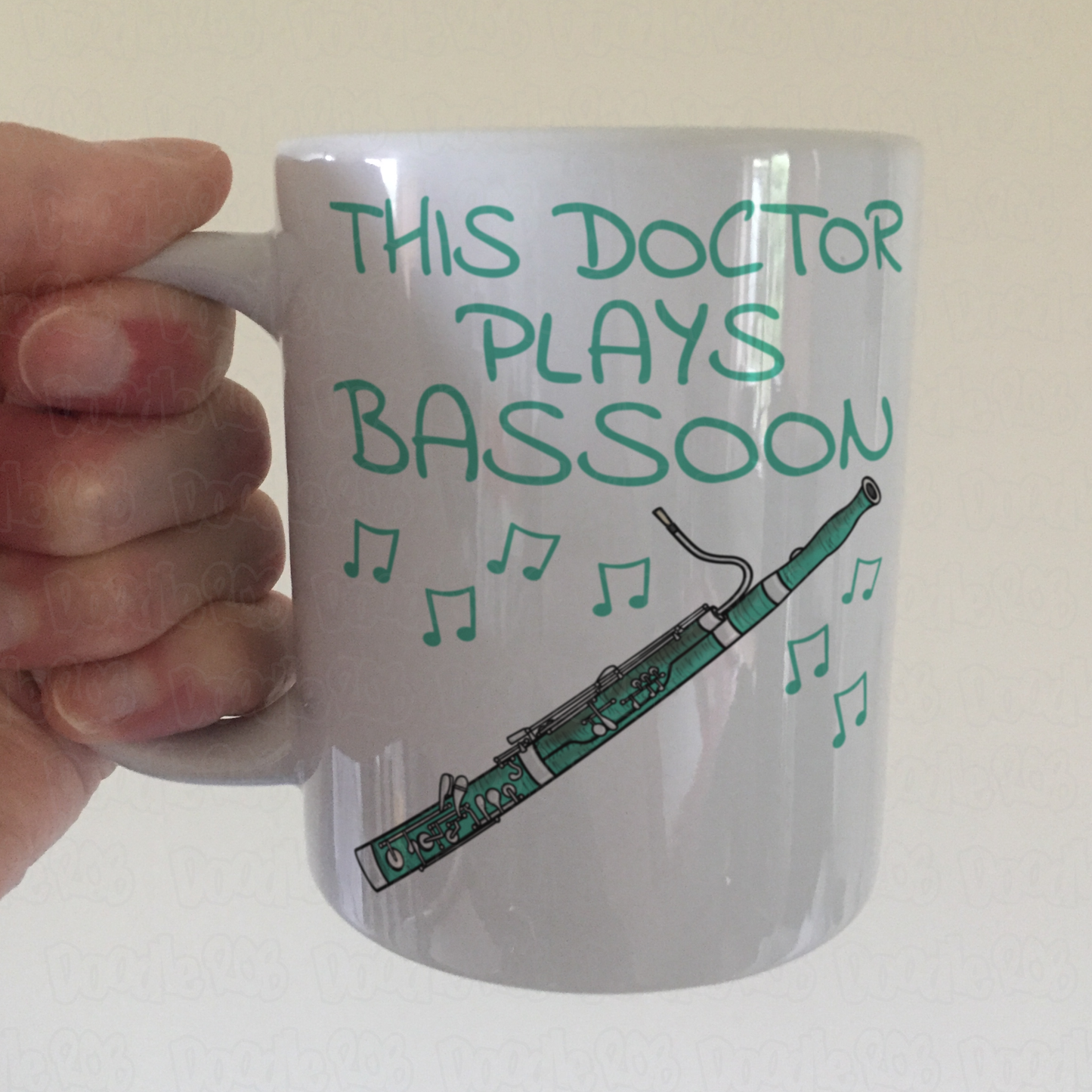 Doctor Bassoon Mug - This Doctor Plays Bassoon - Bassoonist Gift For Doctor