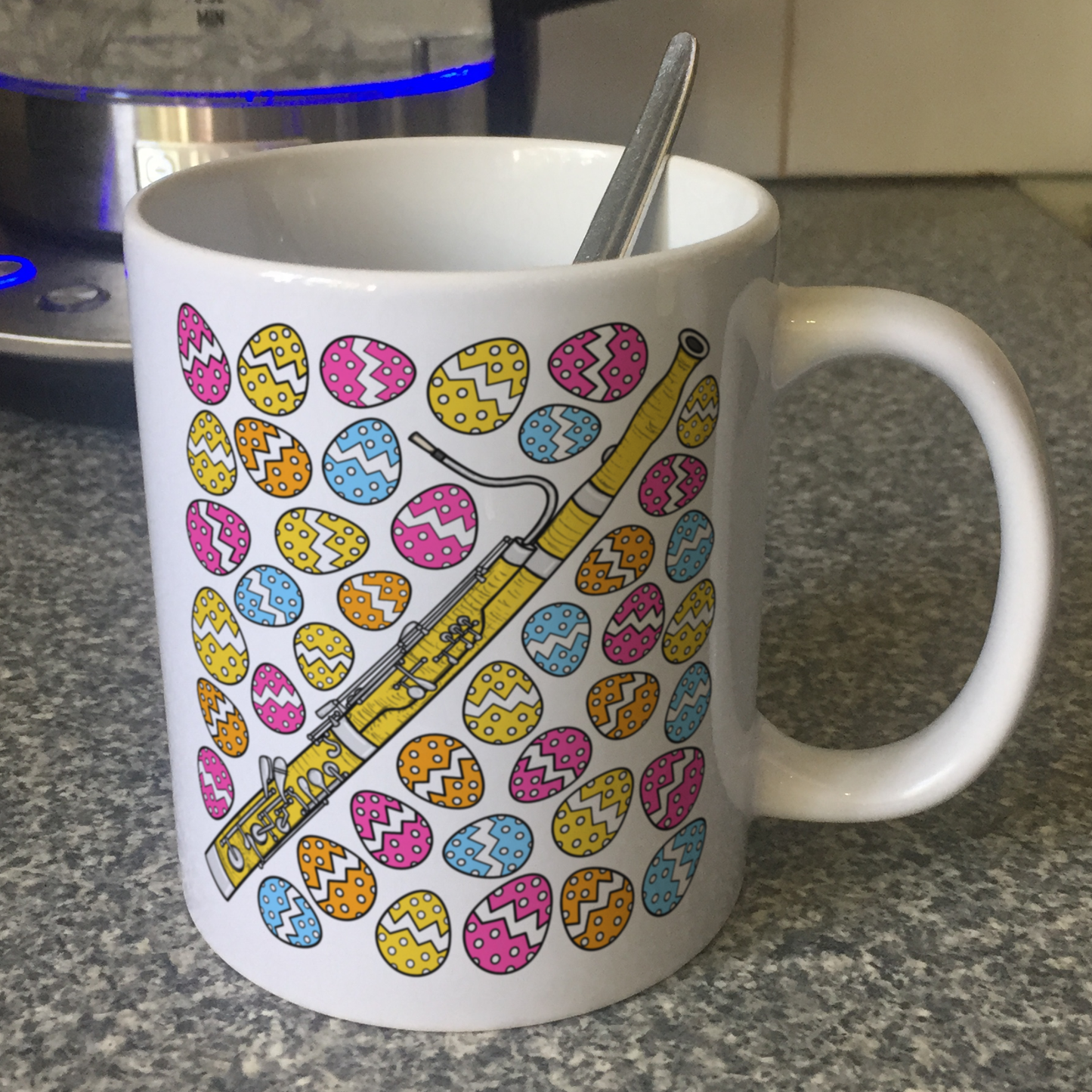 Easter Bassoon Mug - Bassoonist Mug - Easter Musician Gift