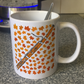 Autumn Bassoon Mug (Leaves) - Gift For Bassoonist - Woodwind Musician Gift For Fall or Thanksgiving