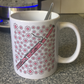Bassoon Floral Mug (Pink Flowers) - Female Bassoonist - Woodwind Musician Gift For Girl