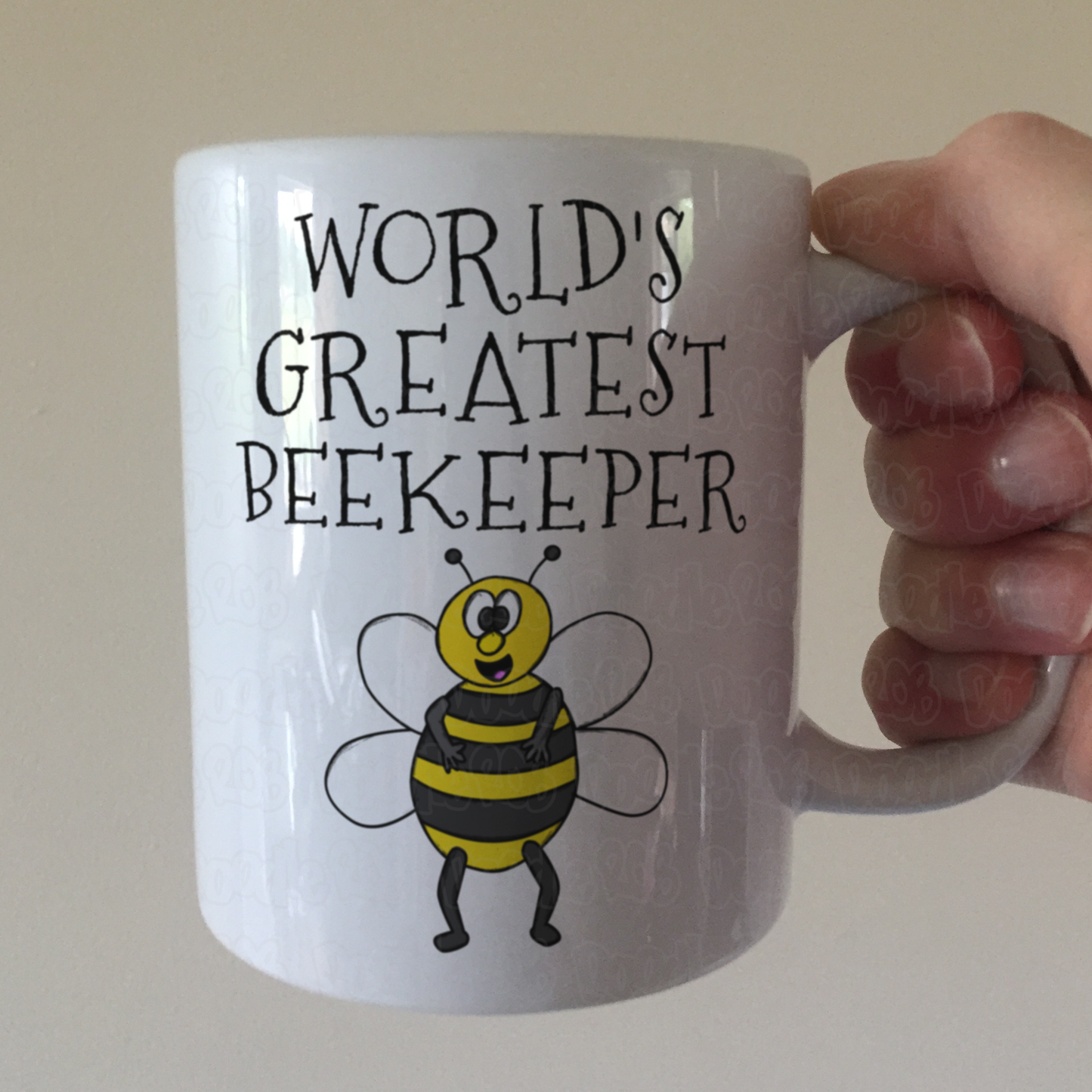 Funny Beekeeper Mug - World's Greatest Beekeeper - Gift For Apiarist - Cute Bee Mug