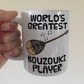 Funny Bouzouki Mug - World's Greatest Bouzouki Player - Greek Musician Gift