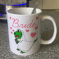 Dinosaur Bride Mug - T-Rex Bride Gift - Funny Hen Party Mug