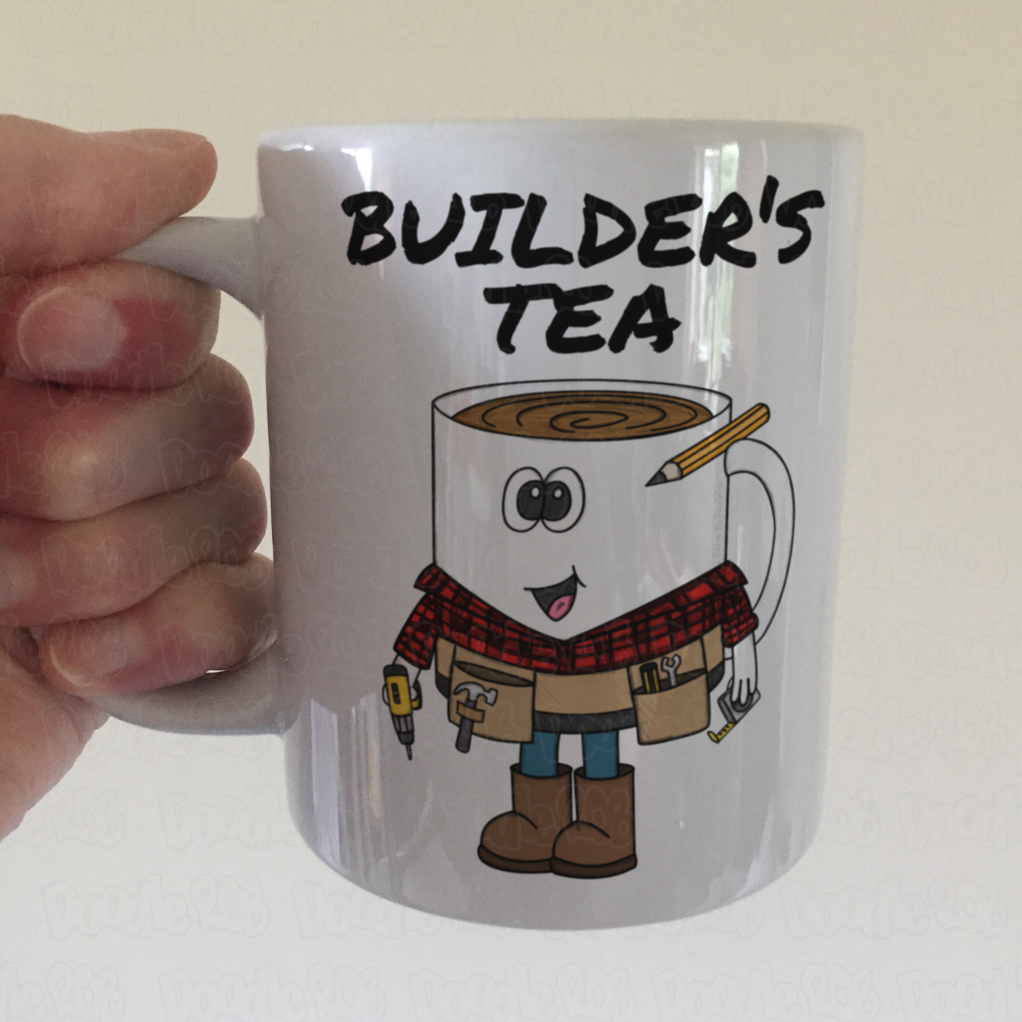 Funny Builder's Tea Mug - Gift For Construction Worker - Carpenter Handyman Gift