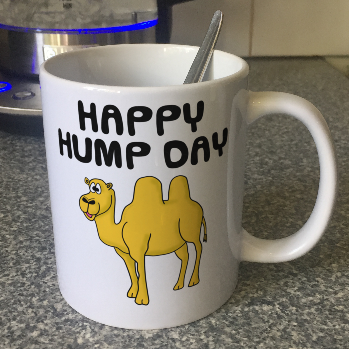 Funny Office Mug - Happy Hump Day - Camel Mug - Gift For Project Manager - Joke Work Gift