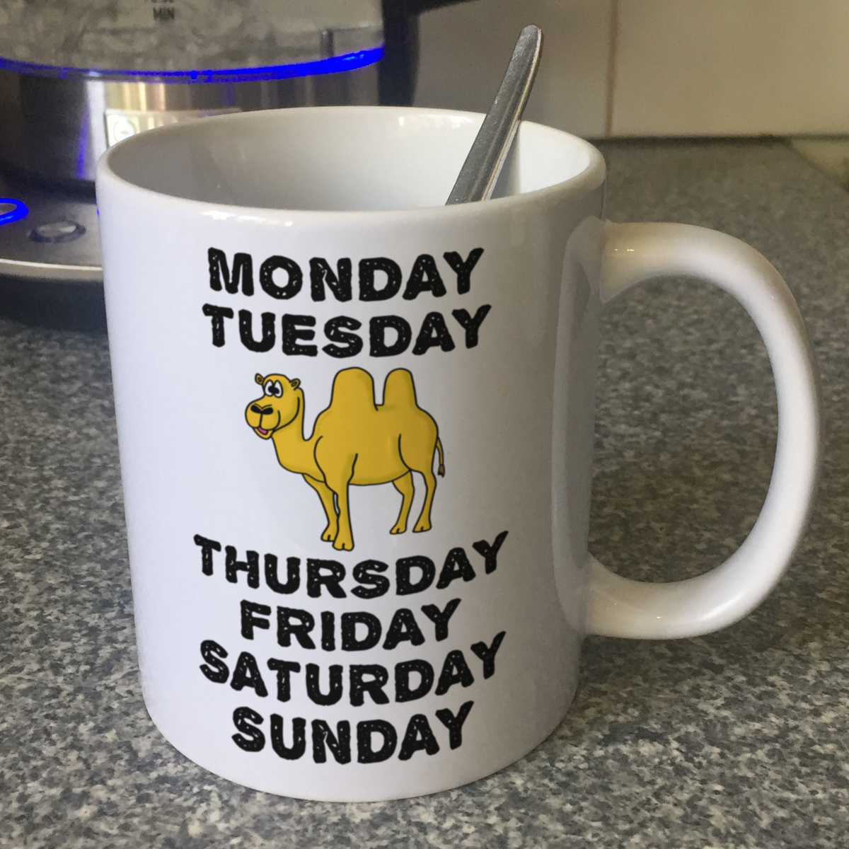 Funny Hump Day Mug - Days Of The Week - Gift For Project Manager - Joke Work Gift