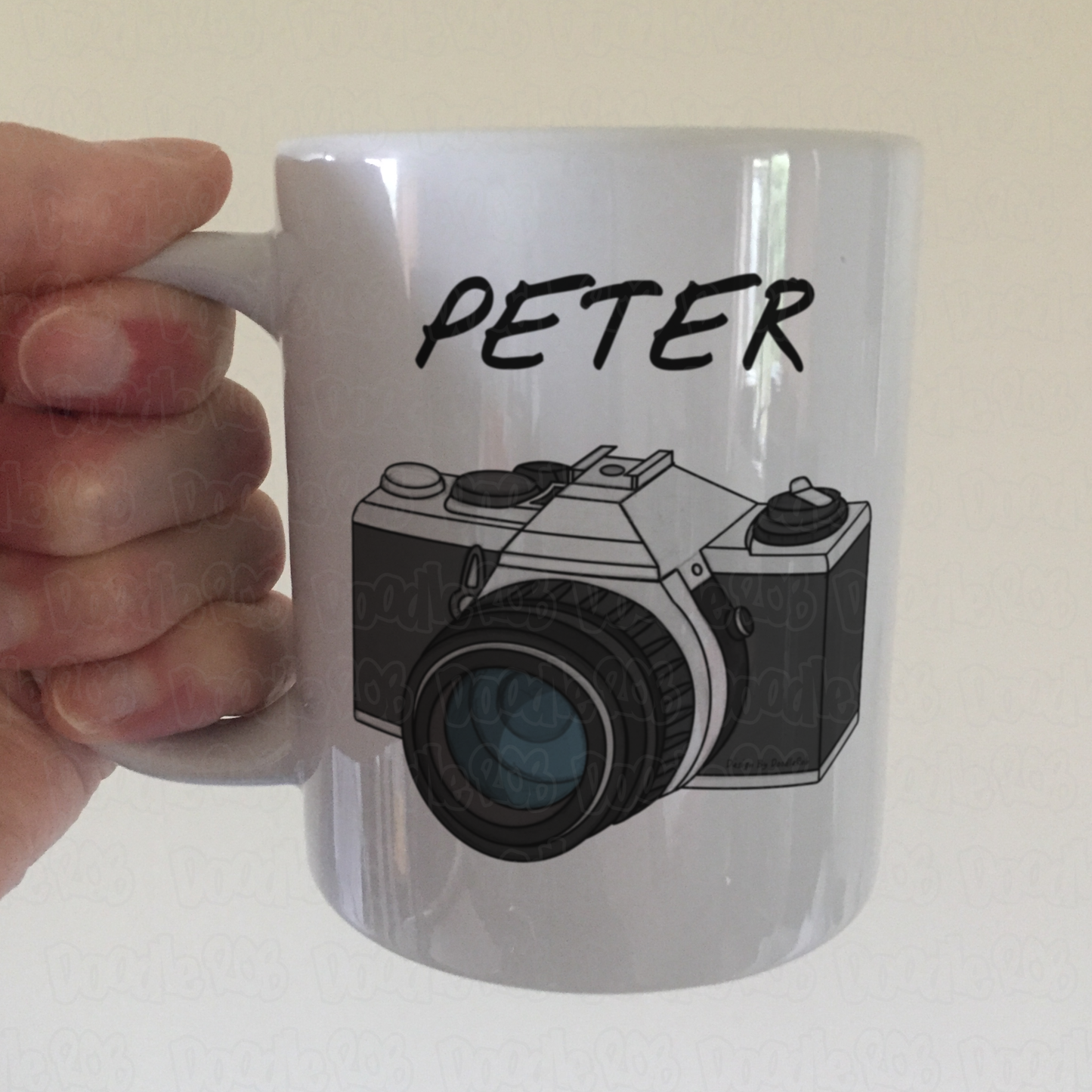 Photographer Personalised Mug - Vintage Camera Custom Mug - Photography Enthusiast Gift