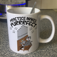 Cat Church Organ Mug - Practice Makes Purrrfect - Funny Gift For Organist