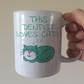 Dentist Cat Mug - This Dentist Loves Cats - Gift For Dentist