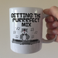Cat DJ Mug - Getting The Purrrfect Mix - Gift For Music Producer - Funny Musician Mug