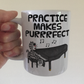 Cat Piano Mug - Cat Playing Grand Piano - Funny Pianist Gift - Piano Teacher Mug
