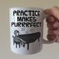 Cat Piano Mug - Cat Playing Grand Piano - Funny Pianist Gift - Piano Teacher Mug