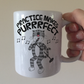 Cat Singer Mug - Practice Makes Purrrfect - Funny Gift For Vocalist - Singing Teacher Gift