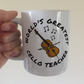 Cello Teacher Mug - World's Greatest Cello Teacher - String Teacher Gift