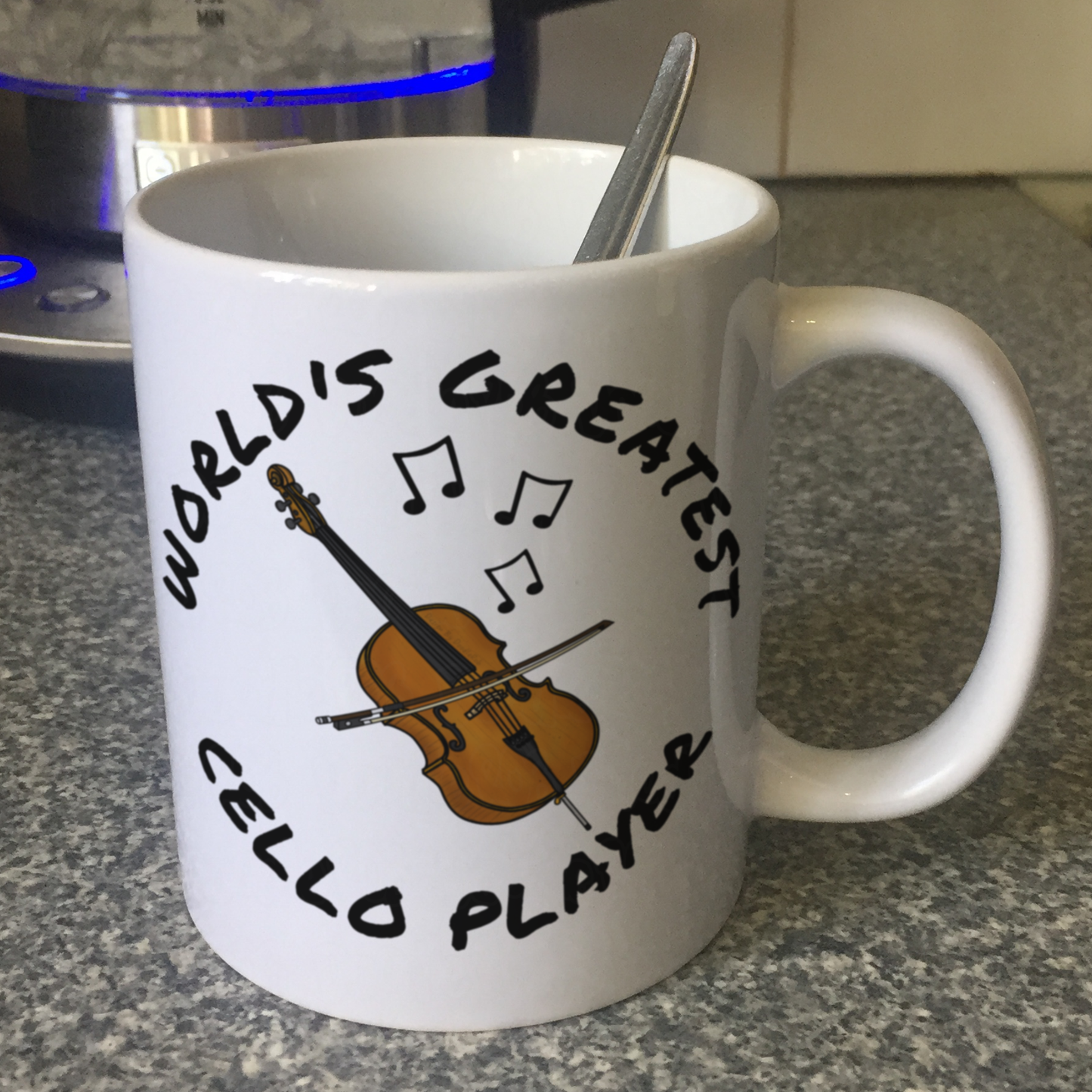 Cellist Mug - World's Greatest Cello Player - String Teacher Gift