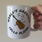 Cellist Mug - World's Greatest Cello Player - String Teacher Gift
