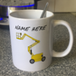 Cherry Picker Personalised Mug - Custom Mug For Boom Lift Operator  Gift For Construction Worker