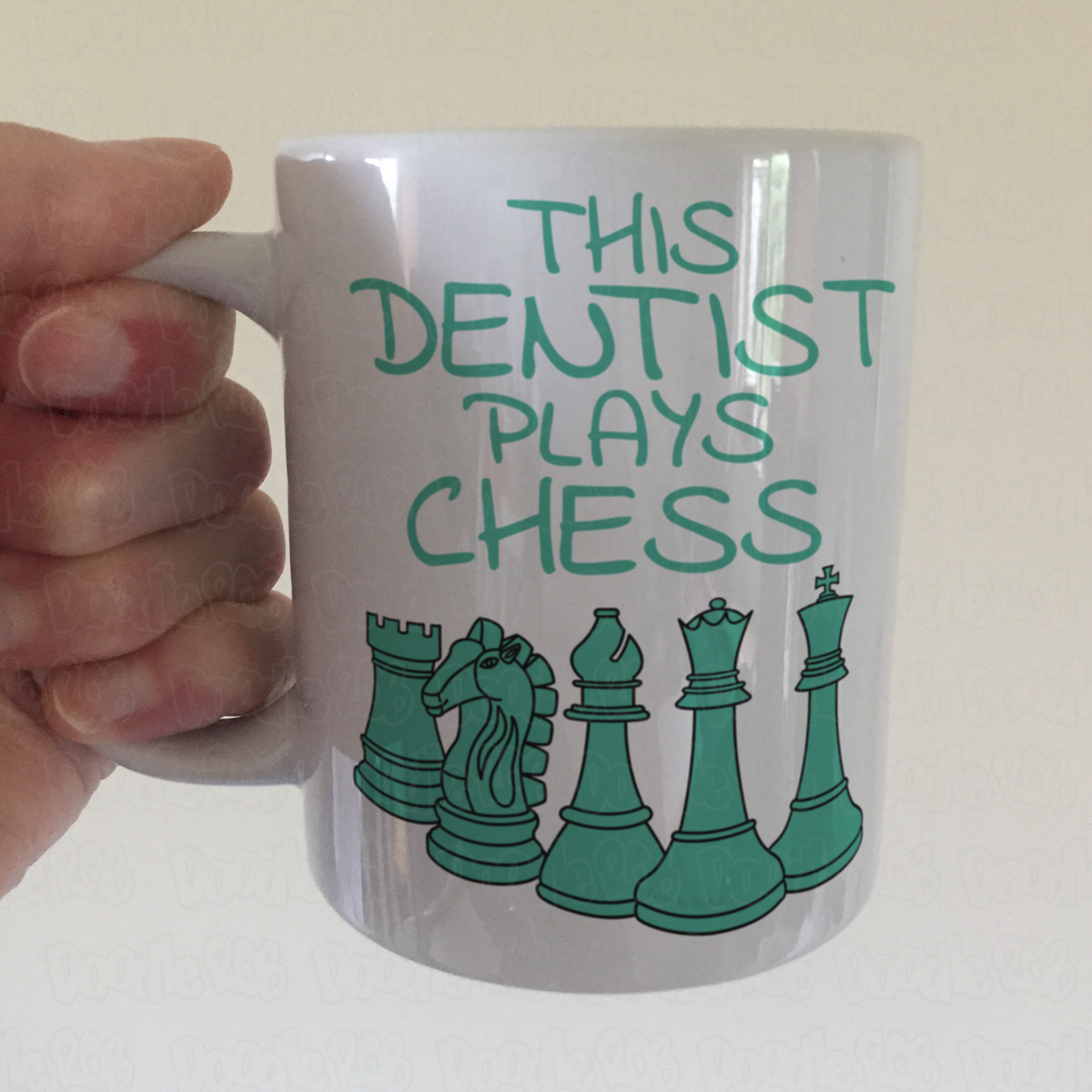 Dentist Chess Mug - This Dentist Plays Chess - Gift For Dentist