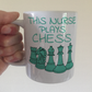 Nurse Chess Mug - This Nurse Plays Chess - Gift For Nurse