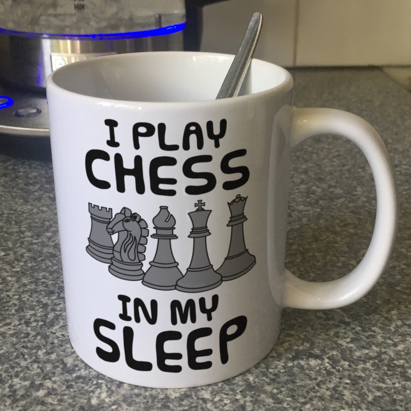 Funny Chess Mug - I Play Chess In My Sleep - Chess Player Gift