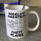 Chess Player Mug - World's Greatest Chess Player - Funny Chess Gift