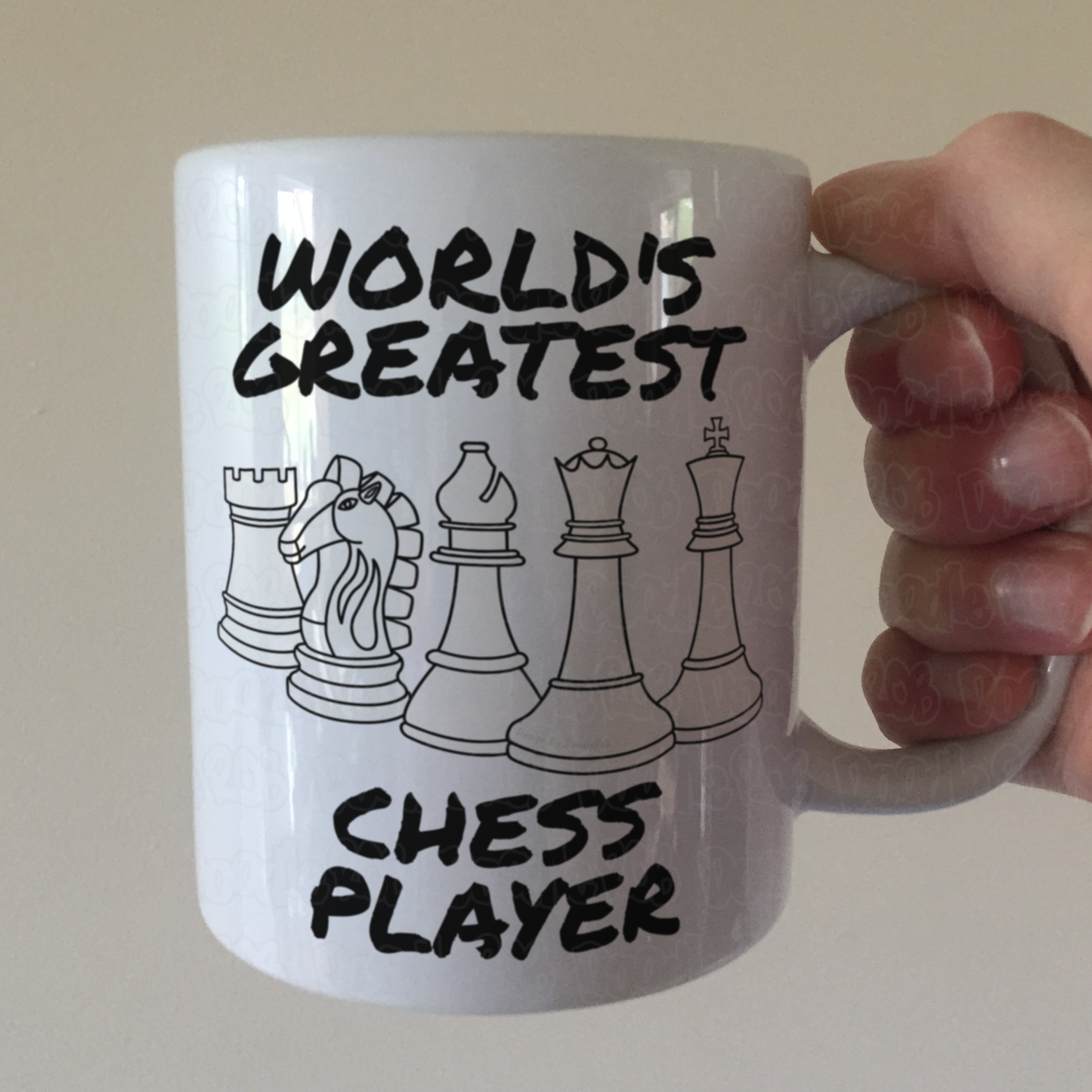 Chess Player Mug - World's Greatest Chess Player - Funny Chess Gift