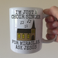 Church Choir Singer Mug - For Miracles, Ask Jesus - Christian Musician Gift