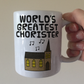 Church Chorister Mug - World's Greatest Chorister - Funny Gift For Church Singer