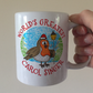 Christmas Robin Mug - World's Greatest Carol Singer - Singing Teacher Xmas Gift