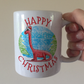 Diplodocus Christmas Mug - Dinosaur Xmas Mug - Christmas Gift For Boy