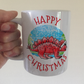 Stegosaurus Christmas Mug - Dinosaur Xmas Mug - Christmas Gift For Boy