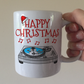 DJ Christmas Mug - Xmas Gift For DJ - Music Producer Gift