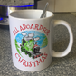 Train Christmas Mug - Steam Locomotive Xmas Mug - Christmas Gift For Boy