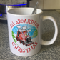Steam Train Xmas Mug - All Aboard For Christmas - Christmas Gift For Him