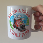 Steam Train Xmas Mug - All Aboard For Christmas - Christmas Gift For Him