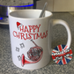 French Horn Christmas Mug - Horn Player Mug - Brass Musician Xmas Gift