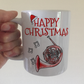 French Horn Christmas Mug - Horn Player Mug - Brass Musician Xmas Gift