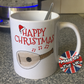 Lute Christmas Mug - Lutenist Xmas Gift - Folk Musician Christmas Mug