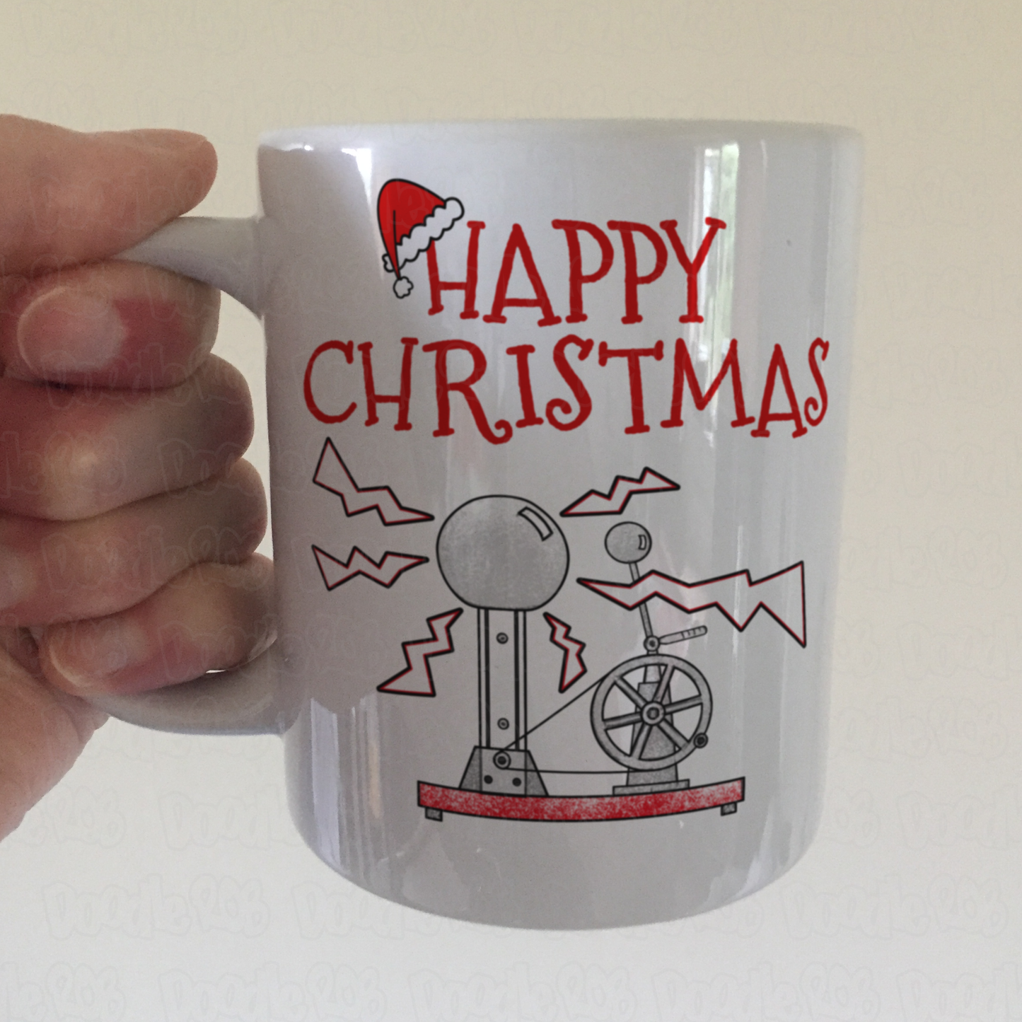 Physics Christmas Mug - Xmas Gift For Physicist - Science Teacher Gift