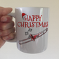 Trombone Christmas Mug - Gift For Trombonist - Brass Musician Xmas Gift