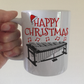 Vibraphone Christmas Mug - Vibraphonist Gift - Percussionist Xmas Gift